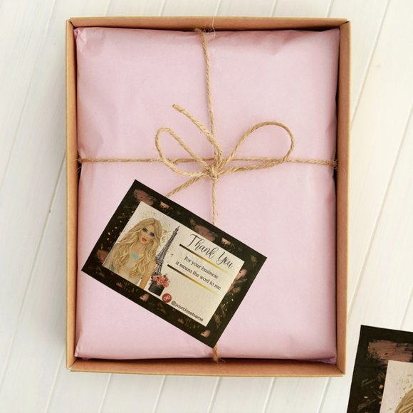 Small Business Thank You Card, Business Thank You Card ,Thanks For Your Purchase - Picture 4 of 12